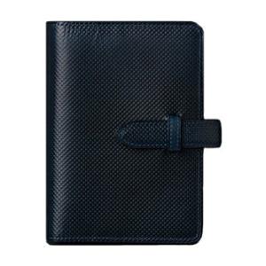 KNOX ノックス システム手帳 ミニサイズ レザーバインダー ジャパンブルー ブルー 125-811-60