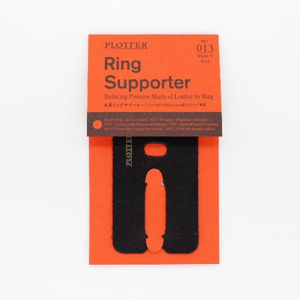 プロッター 0013 ミニ5サイズ 本革リングサポーター システム手帳リフィル PLOTTER 77...
