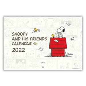 ホールマーク 2022年二つ折りカレンダー 壁掛け 小型 SNOOPY スヌーピー ピーナッツ 790660