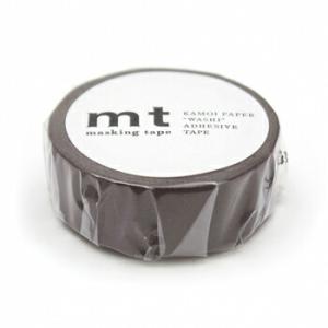 カモ井加工紙 マスキングテープ mt 1P ベーシックシリーズ 15mm×7m ココア MT01P2...
