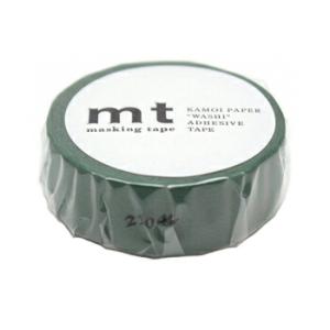 カモ井加工紙 マスキングテープ mt 1P ベーシックシリーズ 15mm×7m ピーコック MT01...
