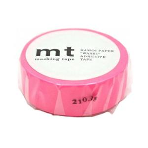 カモ井加工紙 マスキングテープ mt 1P ベーシックシリーズ 15mm×7m ショッキングピンク ...