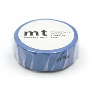 カモ井加工紙 マスキングテープ mt 1P ベーシックシリーズ 15mm×7m ブルー MT01P1...