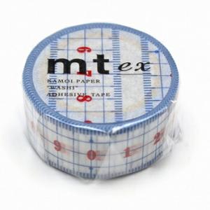 カモ井加工紙 マスキングテープ mt ex 定規 20mm×7m巻  mtEX1P96R