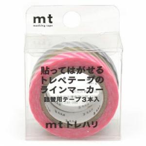 カモ井加工紙 mt トレハリ 詰替用テープセットD ストライプ ( 5mm×7ｍ) MTTCP05