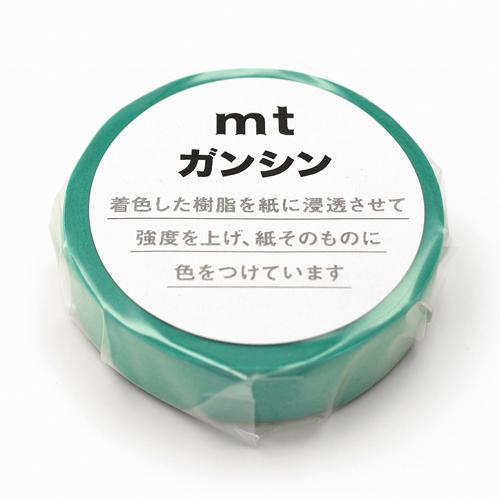 カモ井加工紙 マスキングテープ mt ガンシン (幅15mm×長さ20m) 若緑色 MTGANS14