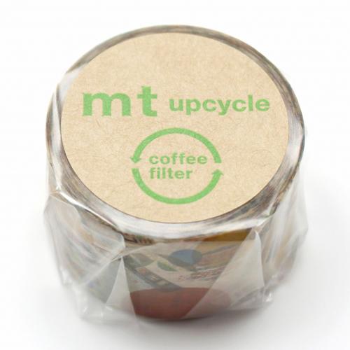 カモ井加工紙 mt upcycle アップサイクル ポスターコラージュドット マスキングテープ幅25...