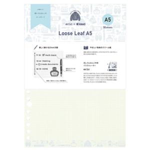 クレイド eric×kleid looseleaf A5 Cream ルーズリーフ エリックコラボ ...