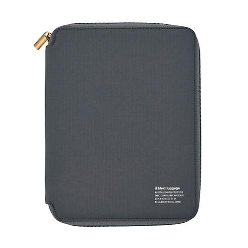クレイド Stand carry notecase A5 スタンドキャリーノートケース チャコール ...