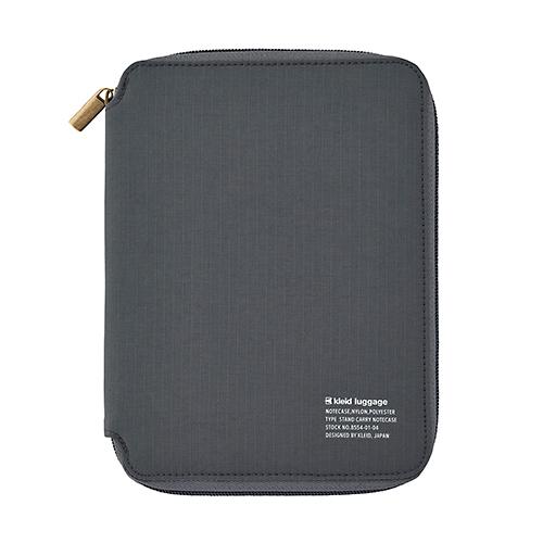 クレイド Stand carry notecase B6 スタンドキャリーノートケース チャコール ...