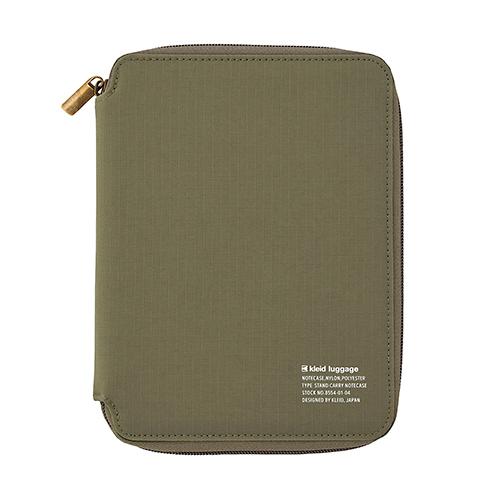 クレイド Stand carry notecase B6 スタンドキャリーノートケース オリーブドラ...
