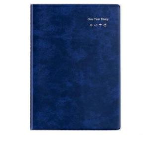 ☆ライフ LIFE A5 一年日記 横罫 青 D1561A