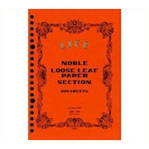 ☆ライフLIFE ノーブルルーズリーフ A5 方眼 R80・2個までメール便可
