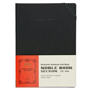 ☆ライフ LIFENOBLE BOOK A5 方眼 ノーブルブック N1620・2個までメール便可