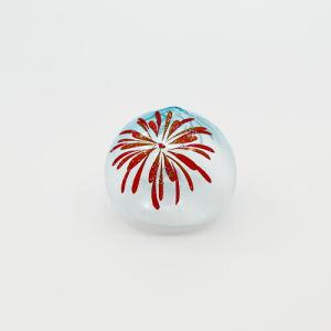 木之本 ビードロ浮き玉(小玉) あじさい 水に浮かべる手作りガラス T
