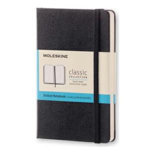 MOLESKINE モレスキン クラシックノートブック ハードカバー ブラック POCKET ドット方眼 5180098｜bungumarche