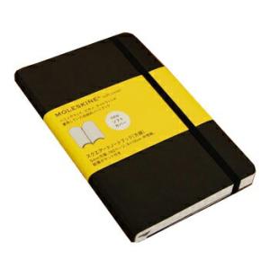 MOLESKINE モレスキンクラシックノートブック ソフトカバー 方眼 ポケット ブラック (QP...