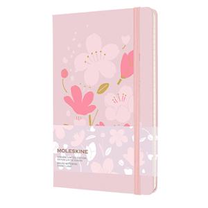 モレスキン さくら限定版ノートブック 横罫 ピンク ラージサイズ ハードカバー LESU04QP060｜bungumarche