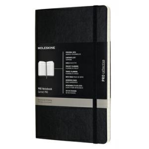 MOLESKINE モレスキン プロフェッショナル ノートブック ソフトカバー ブラック ラージ P...