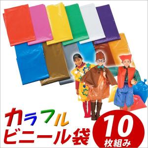 お取寄 カラービニール袋 10枚組 ★ メール便不可｜bunguo-no-osk