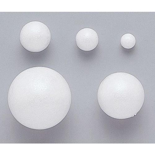 お取寄 発泡スチロール球 80mm (10個入) メール便不可