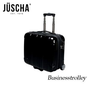 スーツケース  40l ブラック キャリーケース  出張 旅行 ハード メンズ レディース 人気  海外ブランド JUSCHA 送料無料 【メール便不可】｜bunguo-no-osk
