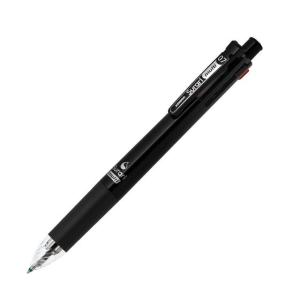 ボールペン スラリマルチ0.7 多機能エマルジョンボールペン《ブラック》ゼブラ 4色+シャープペンシル機能ペン 消しゴム付き メール便可｜bunguo-no-osk