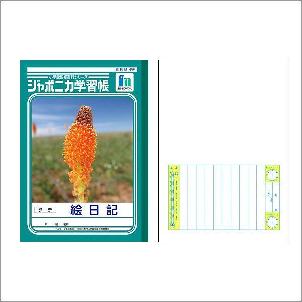 ノート b5 方眼 文房具 学習ノート ジャポニカ学習帳 絵日記 B5 タテ JL-46 メール便可