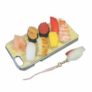 日本職人が作る 食品サンプル iPhone6ケース ミニチュア寿司 IP-605 4549081351954｜bungushop-y