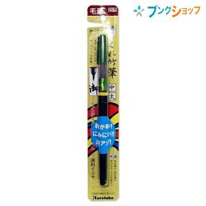 ぺんてる（Pentel） 筆文字ペン 太字軟×極細硬ツイン 水性染料 初心者