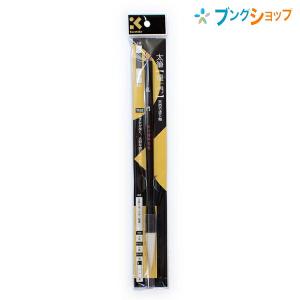 呉竹 クレタケ 書道筆 太筆 龍門 3号白毛 半切3行程度に適した穂のサイズ 低〜中学年のお習字練習に最適 JC320-3S｜ブングショップヤフー店