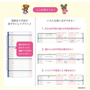 【送料無料】クツワ くまのがっこう 家族カレン...の詳細画像5