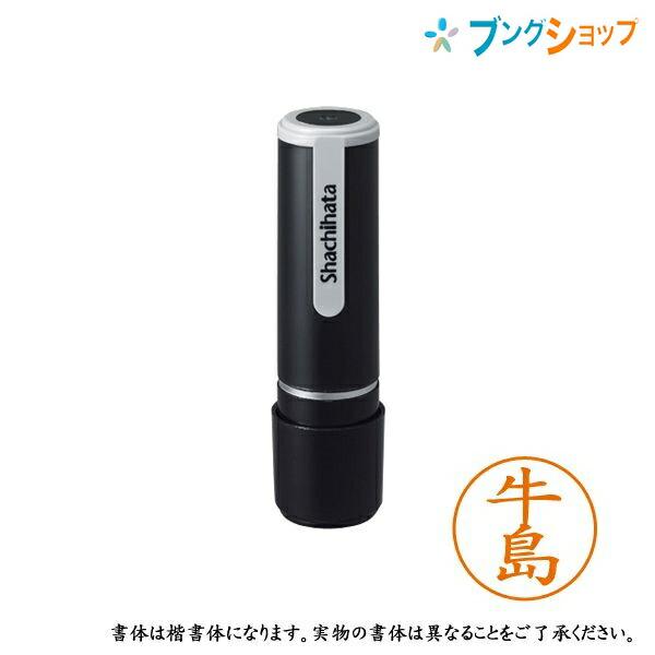 シャチハタ ネーム9 既製品 認印 ネームナイン XL-9 0377 ウシジマ 牛島 【送料無料】