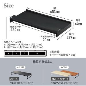 リヒトラブ キーボードスタンド A252 -1...の詳細画像5