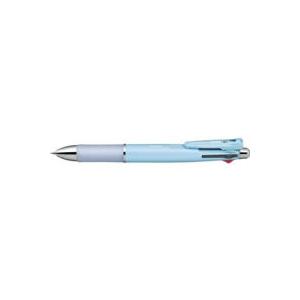 ゼブラ 4色ボールペン+シャープペン クリップ-オンマルチ1000S ライトブルー B4SA3-LB｜bunguya