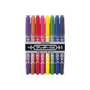 ZEBRA（ゼブラ） ハイマッキー 8色セット Hi! Mckee 限定 キャラクター