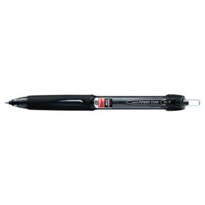 三菱鉛筆 油性ボールペン uni POWER TANK スタンダードノック式 0.7mm 黒 （インク色：黒) SN200PT07.24｜bunguya