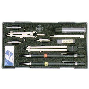ドラパス 三幸製図 独式 S型製図器セット 8本組 16品 No.01-523 ドラパス 三幸製図 独式 S型製図器セット 8本組 16品 No.01-523