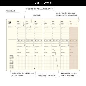 ラコニック 手帳 2027年版 B6 週間 ラ...の詳細画像4