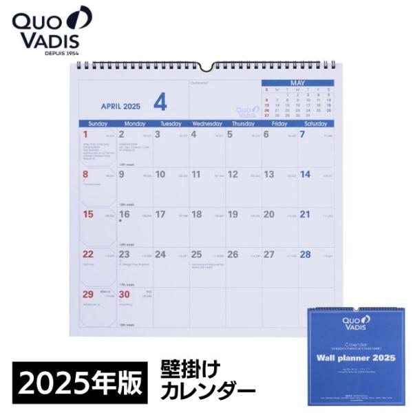 2024年 カレンダー クオバディス QUOVADIS ウォールプランナー 壁掛けカレンダー ウォー...