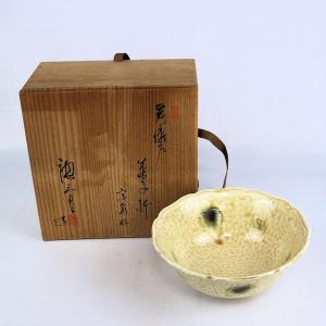 イ988 汁次『唐銅　汁次　木箱』茶道具 茶道具 建水 唐銅 唐金 伝来形又は口糸目 伝来形 口糸目 kensui