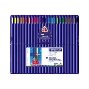 最高級の書き心地 ステッドラー エルゴソフトアクェレル水彩色鉛筆24色 156 Sb24 文具の森ヤフー店 通販 Yahoo ショッピング