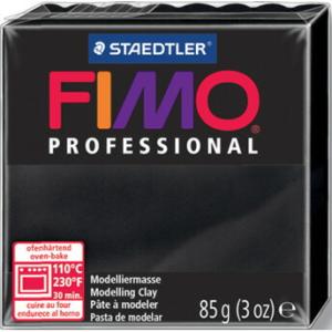 ステッドラー　8004-9　CLAY FIMO　オーブンクレイ　フィモ　プロフェッショナル　＜ブラッ...