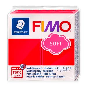 ステッドラー　8020-24　CLAY FIMO　オーブンクレイ　フィモ　ソフト　＜インドレッド＞