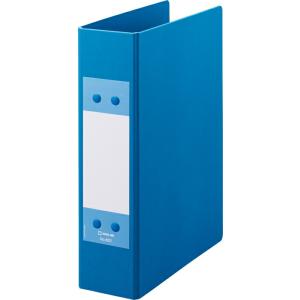 キングジム　802アオ　源泉徴収票ファイル　2穴　A5縦