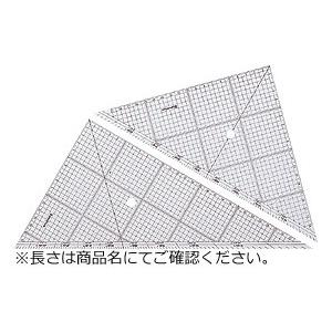 ステッドラー（STAEDTLER） 966-30 レイアウト用方眼三角定規 30cm 厚