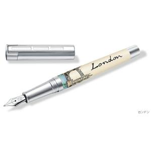 ステッドラー　9PU103F　コリウム　ウルべス　万年筆　＜ロンドン＞　STAEDTLER PREMIUM Initiumcollection Corium Urbes fontain pen｜bunsute