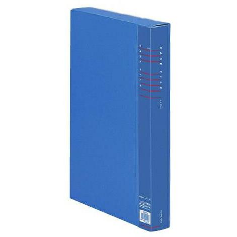 コクヨ　フ-930NB　ケースファイル　PPシート　A4　背幅35mm　青