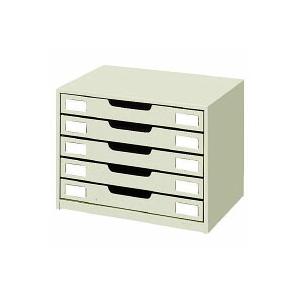 コクヨ　LC-Y5M　レターケース　スチール引き出しタイプ　A4横　5段