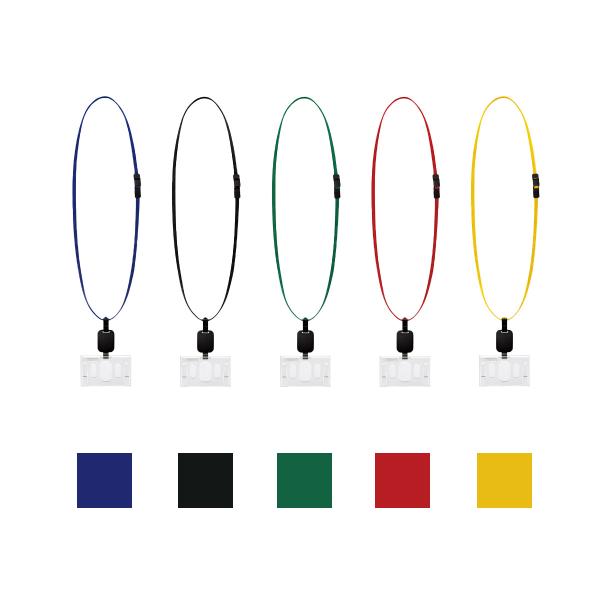 コクヨ　ナフ-R280　吊り下げ名札セット　リール式　ハードケース　IDカードサイズ